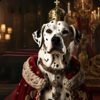 Ilustración perro para calendario de vacunación